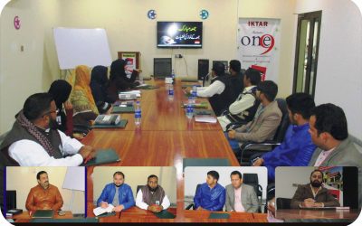 General staff meeting was held in office Punjab Developers