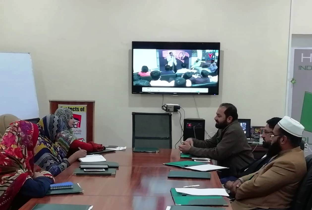 آفس پنجاب ڈویلپرز میں جنرل سٹاف میٹنگ کا انعقاد کیا گیا