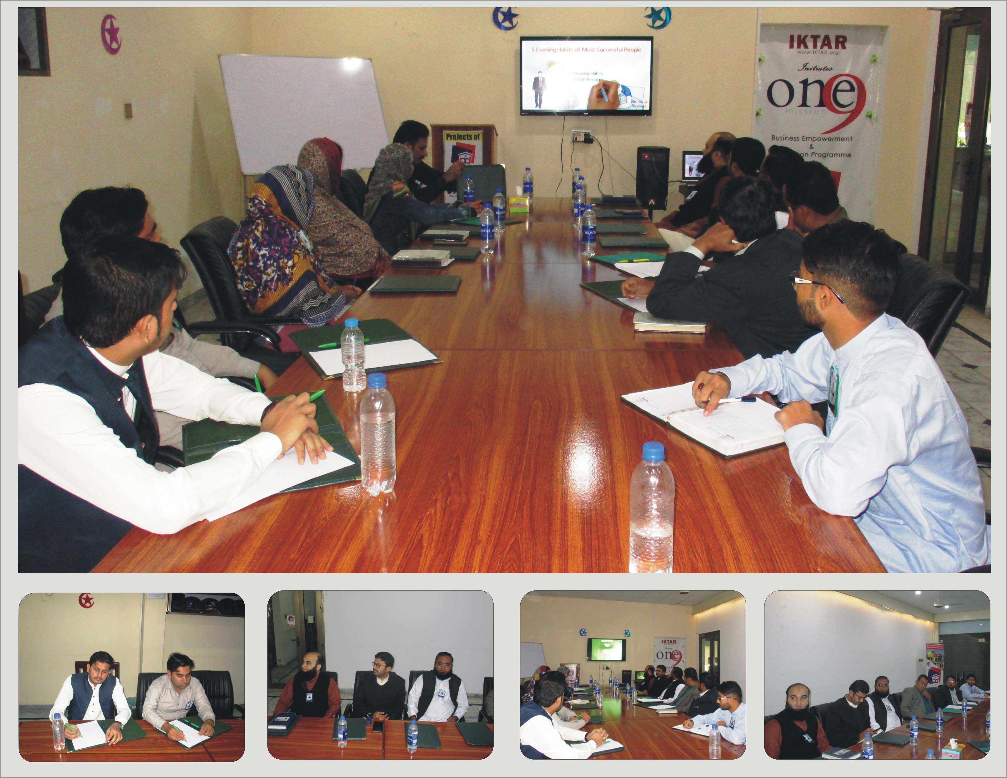 Weekly Staff Meeting Held in Office Punjab Developers