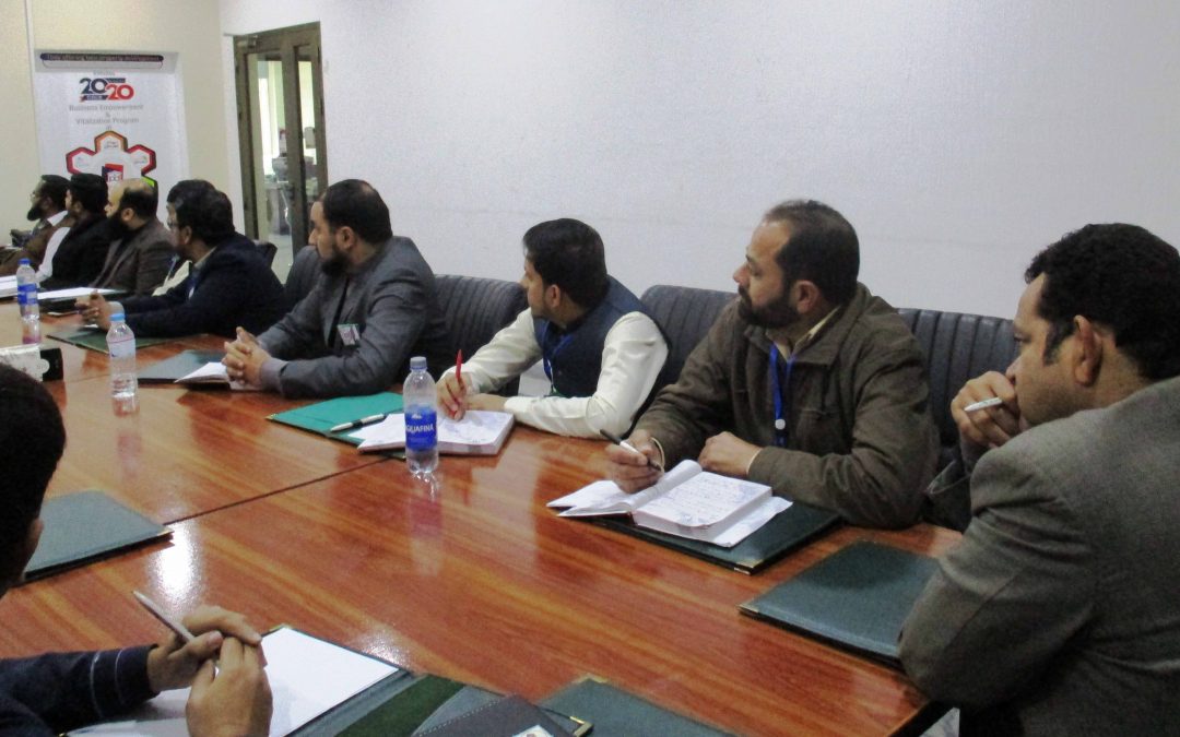 آفس پنجاب ڈویلپرز میں جنرل اسٹاف میٹنگ منعقد کی گئی